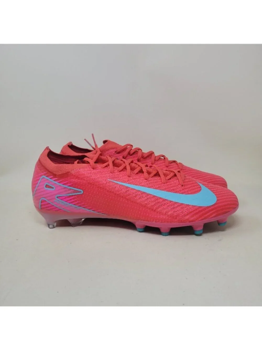 Men's Sz 13 Nike ZM Vapor 16 Elite AG-Pro P Ember Glow Aurora Green HF7881-800